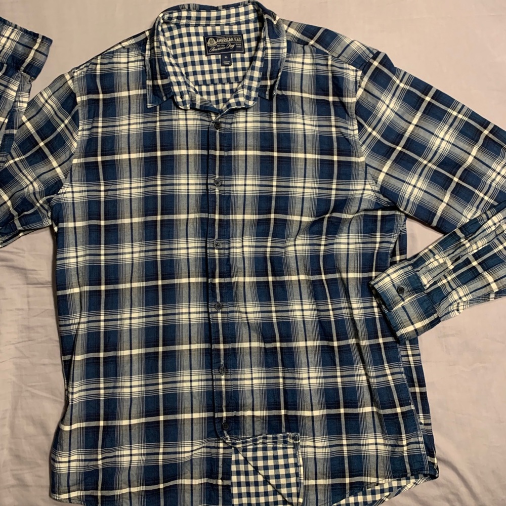 XL, American Rag, button up long sleeve-new